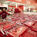 A Target employee helps distribute shopping carts on Thursday. Daniel Brenner I AnnArbor.com